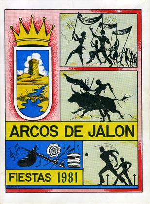Fiestas patronales en honor al Cristo de la Buena Muerte 1981 Arcos de Jalón